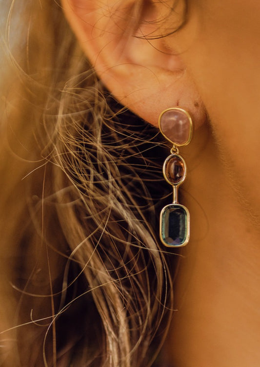 agate earrings